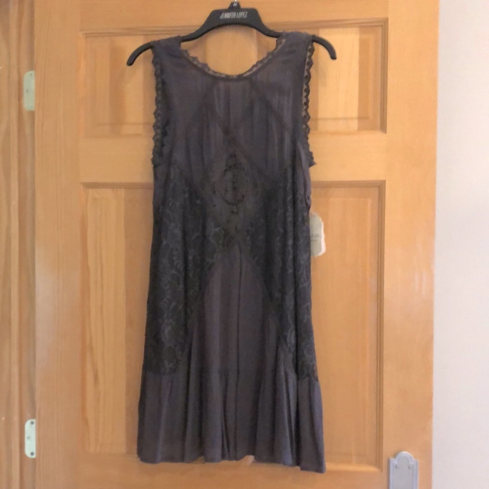 Altar’d State lined boho dress w/lace detail.